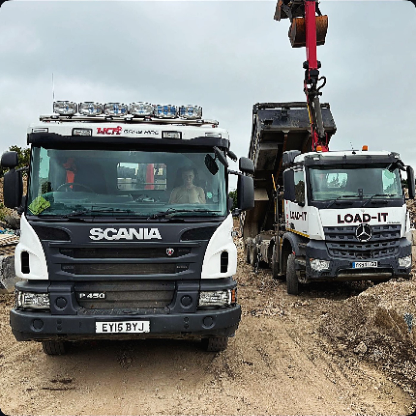 WCR Grab Hire — real grab lorry, muck away and aggregate work in Essex & London